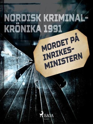 cover image of Mordet på inrikesministern